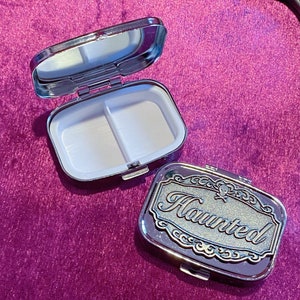 Haunted Pill Box Goth Witchy