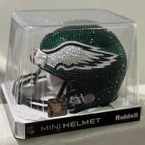 Custom Rhinestoned Mini Helmet
