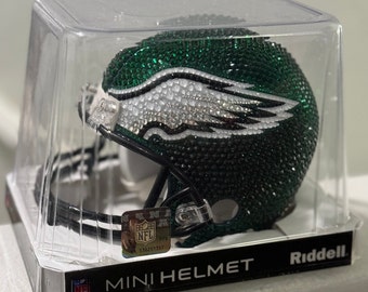 Mini casco personalizado con diamantes de imitación