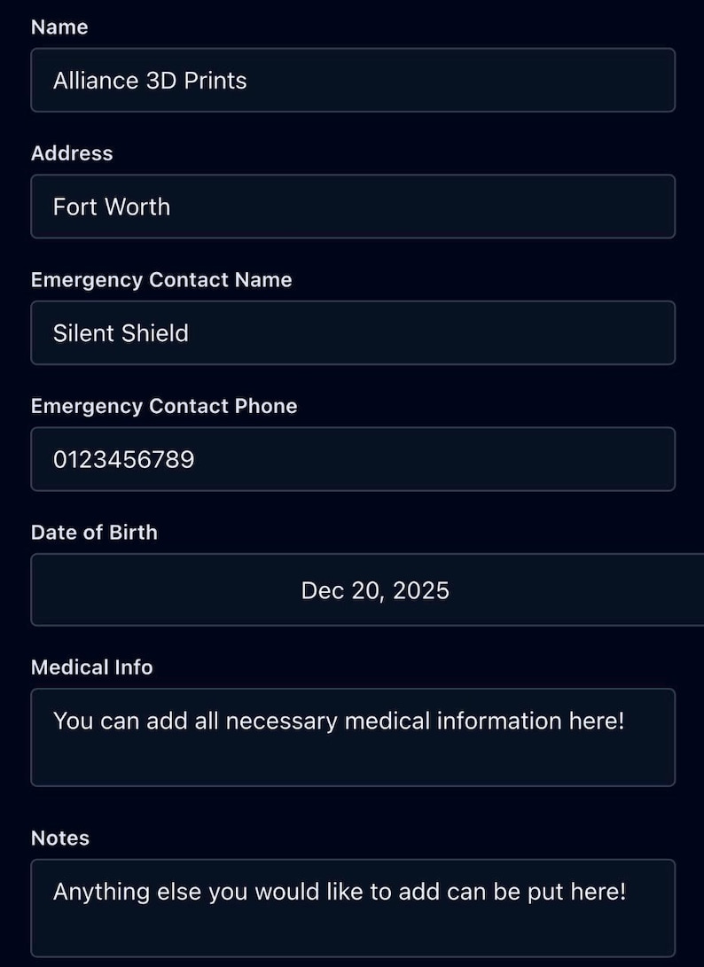 NFC Medical Alert Keychain – Nonverbal Autism Safety Tag, Emergency Contact Info, Backpack ID for Kids, Adults, Special Needs, AAC Device image 13