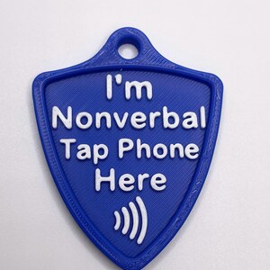 NFC Medical Alert Keychain – Nonverbal Autism Safety Tag, Emergency Contact Info, Backpack ID for Kids, Adults, Special Needs, AAC Device image 10