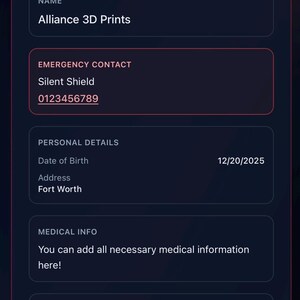 NFC Medical Alert Keychain – Nonverbal Autism Safety Tag, Emergency Contact Info, Backpack ID for Kids, Adults, Special Needs, AAC Device image 14