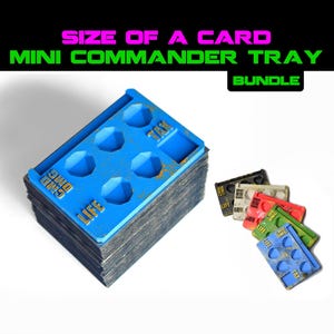 MTG Mini Commander Tray bundle