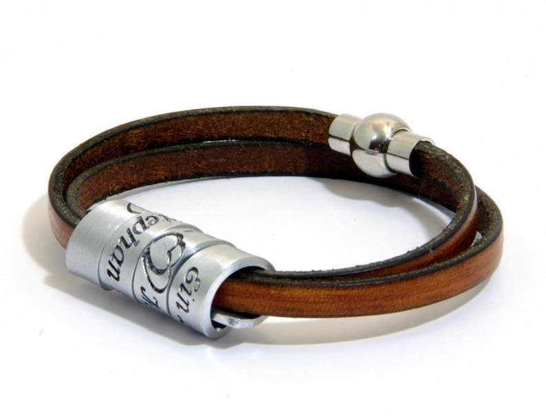 Secret message Personalised message Quote bracelet Bracelet with secret message Secret message leather bracelet Secret message bracelet