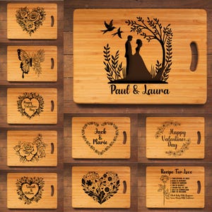 Valentinstag SVG-Brett zum Schneiden, Valentinstag SVG, digitaler Download Brett SVG, Geschenk für Jubiläum und Hochzeit Schneidedatei
