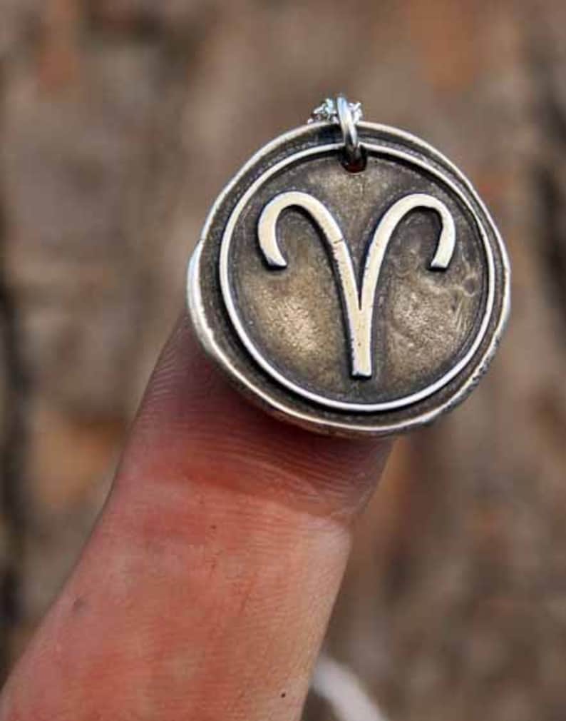 Wax Seal Zodiac Necklace