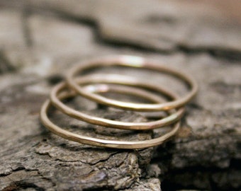 14k Gold Filled Dainty Stacking Ring