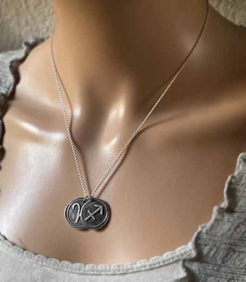 Wax Seal Zodiac Necklace