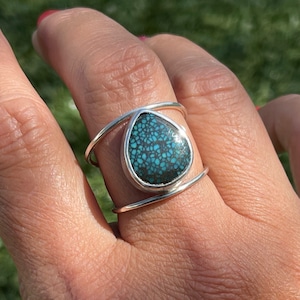 Number 8 Turquoise Ring