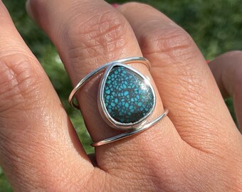 Number 8 Turquoise Ring