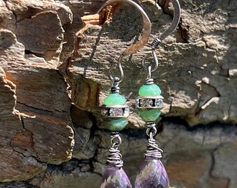 Groovy Gemstone Earrings
