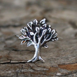Rustic Tree of Life Ring image 1