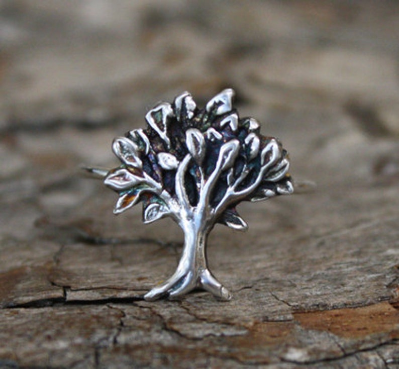 Rustic Tree of Life Ring image 1