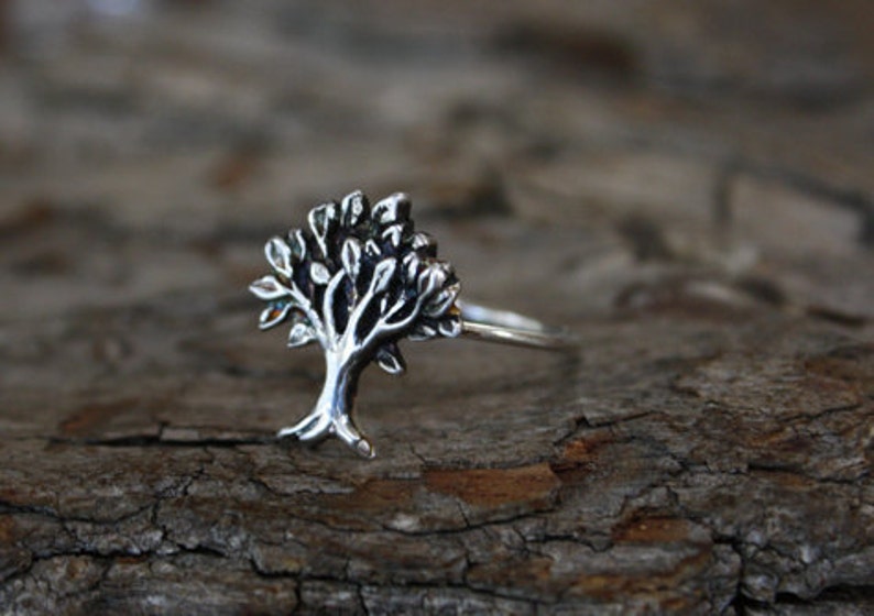 Rustic Tree of Life Ring image 2