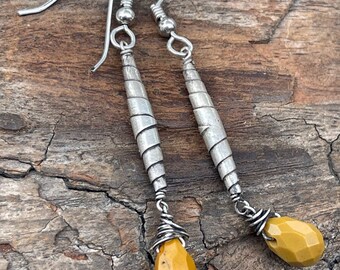Mookanite Gemstone Earrings