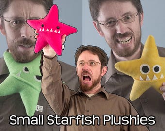 Small Starfish Fleece Plush - Many Colors