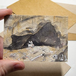ACEO Print Artist Trading Card Monty Python ATC