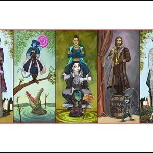 Haunted Nein 13x19 Critical Role Mashup Art Print