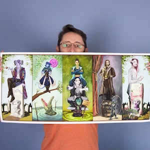 Haunted Nein Large and XL Critical Role Mashup Art Print
