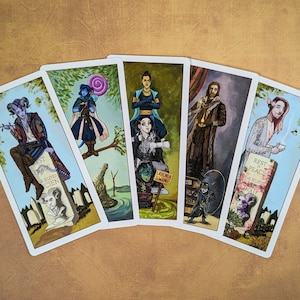 Haunted Nein-klistermärken, Critical Role Fanart, Vinylklistermärke, Väderbeständig