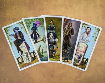 Haunted Nein Stickers, Critical Role Fanart, Vinyl Sticker, Weatherproof