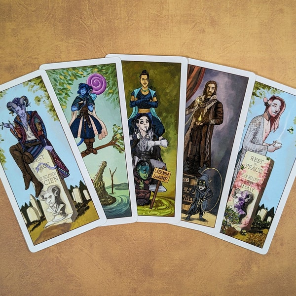 Haunted Nein Stickers, Critical Role Fanart, Vinyl Sticker, Weatherproof