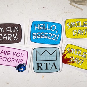 TTRPG Actual Play Catchphrase Stickers DnD Critical Role