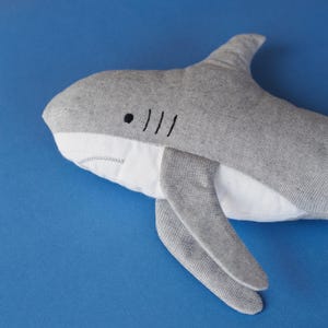 Baby Whale Shark Plush – Soft Stuffed Fish Plush Toy, Kids Room Decor