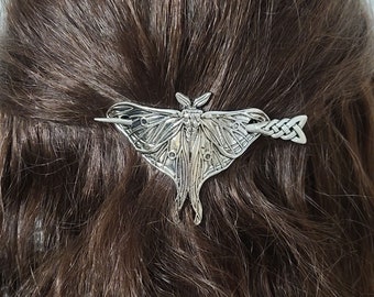 Vintage Luna Moth  Hair Pin Hair Accessories.