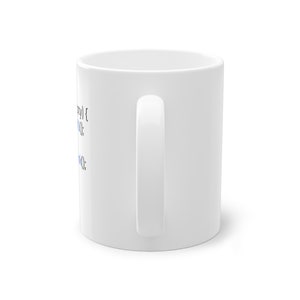 0.33L mug featuring the witty coding phrase "if coffee is empty, refill, else drink coffee and code"