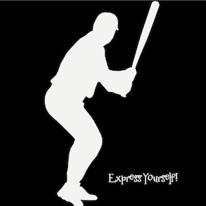Baseball and Softball Sports Car Decals great for Teams, Individuals, Parents, Coaches