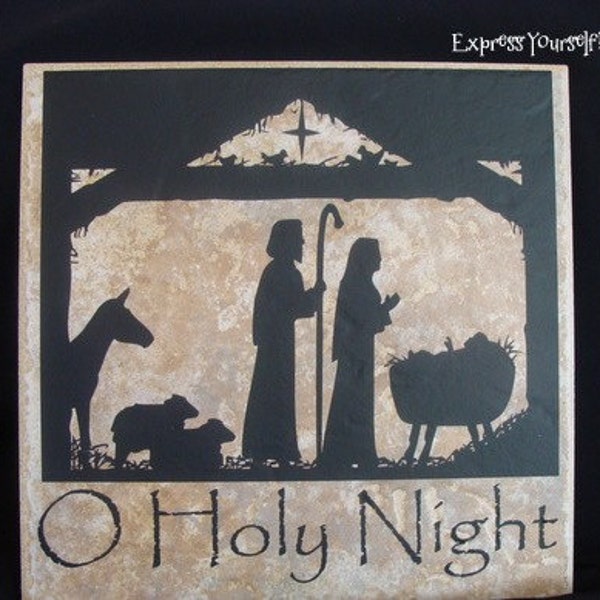 Christmas Nativity in Vinyl