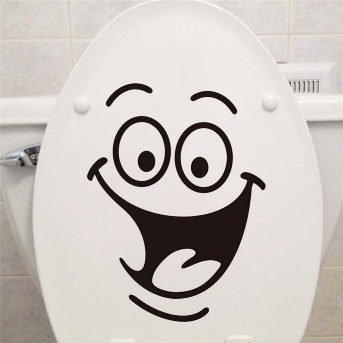 Smile Sticker, Crazy Face Self-adhesive Stickers, 22x20cm - Etsy