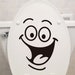 Smile Sticker, Crazy Face Self-adhesive Stickers, 22x20cm - Etsy