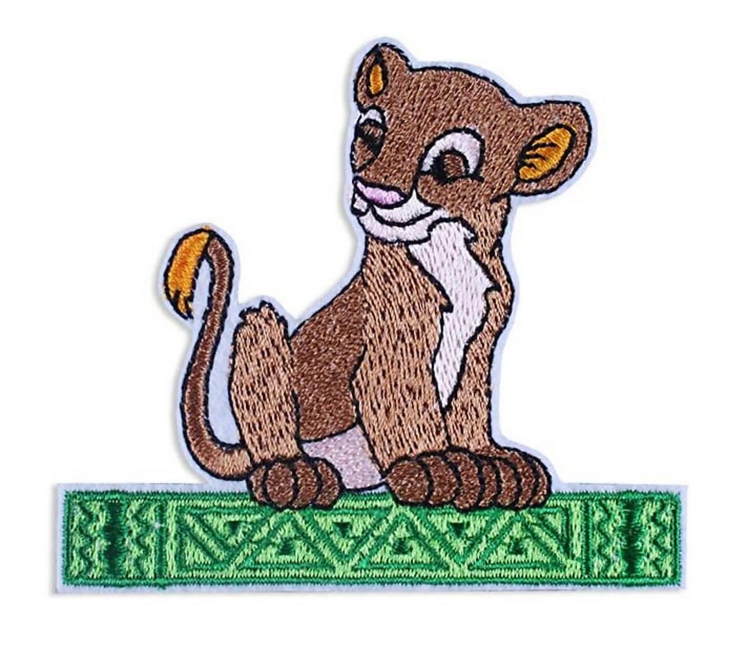 Simba Iron on Applique, the Lion King Iron on Patch, Children's Iron-on ...
