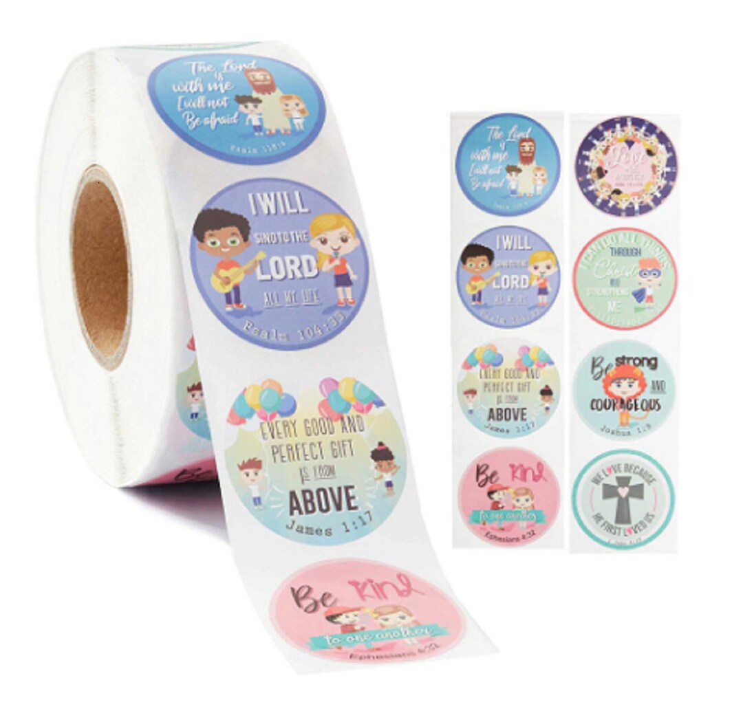 Stickers With Verses From the Bible 20pcs, Self-adhesive Stickers - Etsy