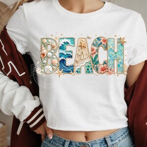Beach PNG Design, Coastal Sublimation Graphic, Summer Ocean Word ArtVacation PNG,  Beach Life PNG (Digital Download)