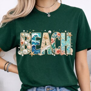 Beach PNG Design, Coastal Sublimation Graphic, Summer Ocean Word ArtVacation PNG,  Beach Life PNG (Digital Download)