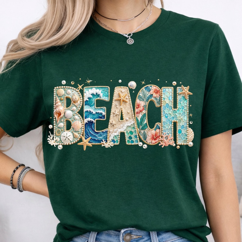 Beach PNG Design, Coastal Sublimation Graphic, Summer Ocean Word ArtVacation PNG,  Beach Life PNG (Digital Download)