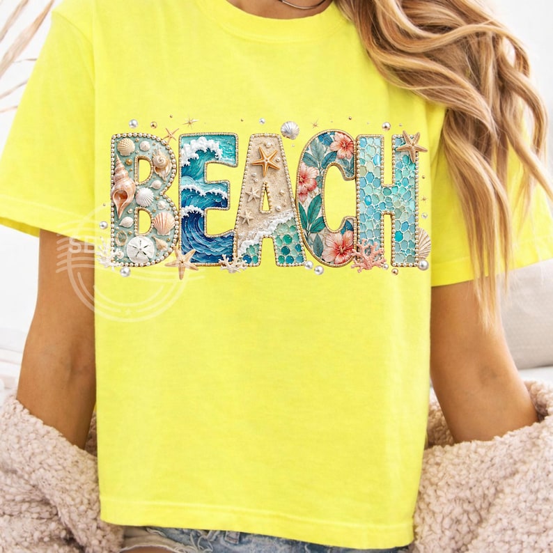 Beach PNG Design, Coastal Sublimation Graphic, Summer Ocean Word ArtVacation PNG,  Beach Life PNG (Digital Download)