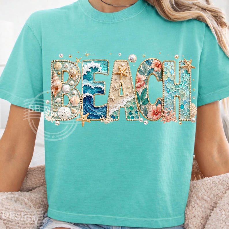 Beach PNG Design, Coastal Sublimation Graphic, Summer Ocean Word ArtVacation PNG,  Beach Life PNG (Digital Download)