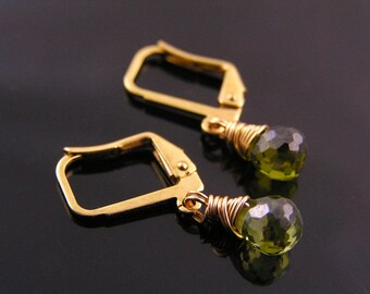 Cubic Zirconia Earrings, Man Made Diamond Jewelry, E1957td