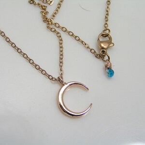 Rose Gold Earrings with Moonstones, Rainbow Moonstone Jewelry, E2458 image 8