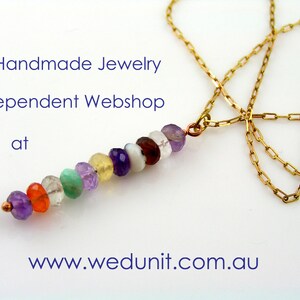 Mookaite and Boomerang Charm Necklace, Moukaite Jasper Jewelry, Australian Seller, Gemstone Pendant, Australian Gift, N1328 image 10