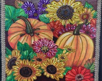 Splendeur d'automne, art de la récolte, art d'automne, art de la citrouille, récolte d'automne, récolte d'automne
