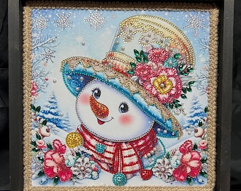 Bonhomme de neige fantaisie