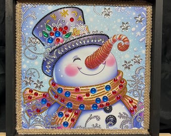 Bonhomme de neige fantaisiste