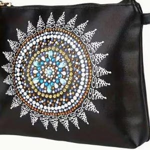 Bolso bandolera con cadena, bolso de mandala, regalo único para el Día de la Madre, regalo de cumpleaños