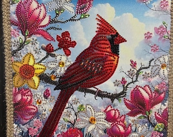 Cardinal de grâce, cadeau de deuil, art cardinal