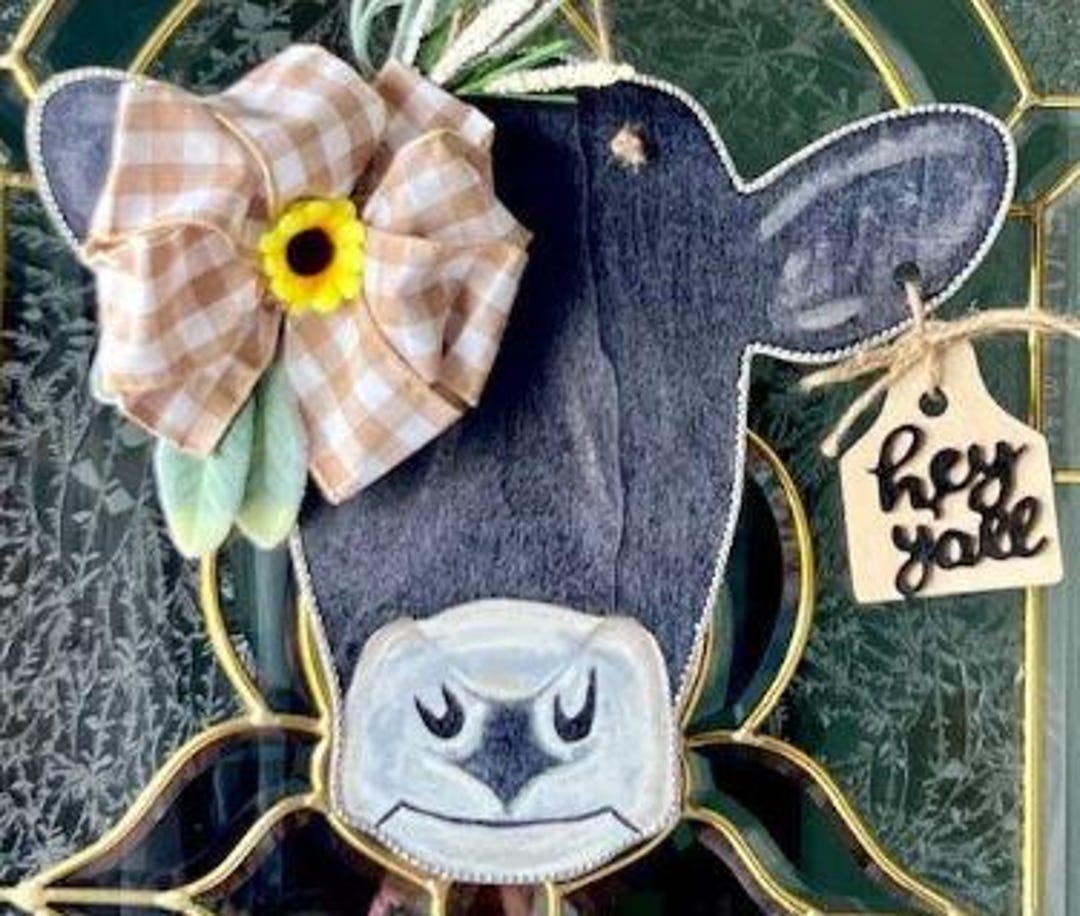 Cows Chicken Barn Door Pallet Sign